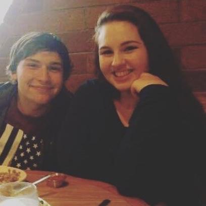 Us eating at Chinese for Logan’s 15th birthday!