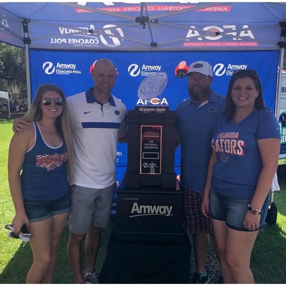 That time we met Danny Wuerffel at the Gator Game!!