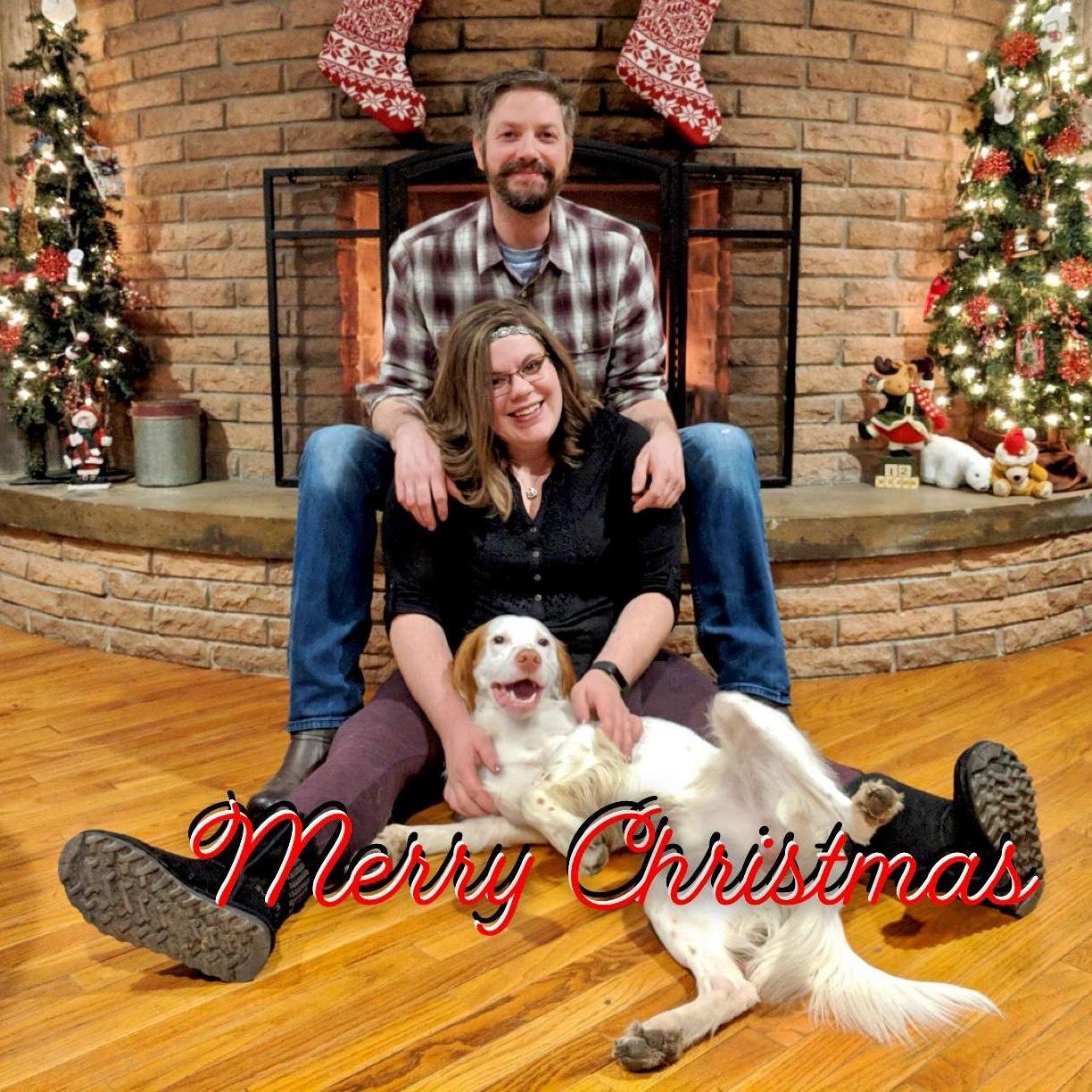 Our first “family Christmas photo” haha