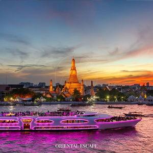 Cena en el Rio Chao Phraya / Dinner in the Chao Phraya River