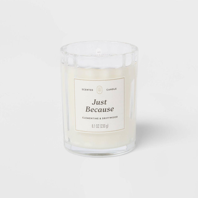 Glass Jar Candle Just Because - Threshold™