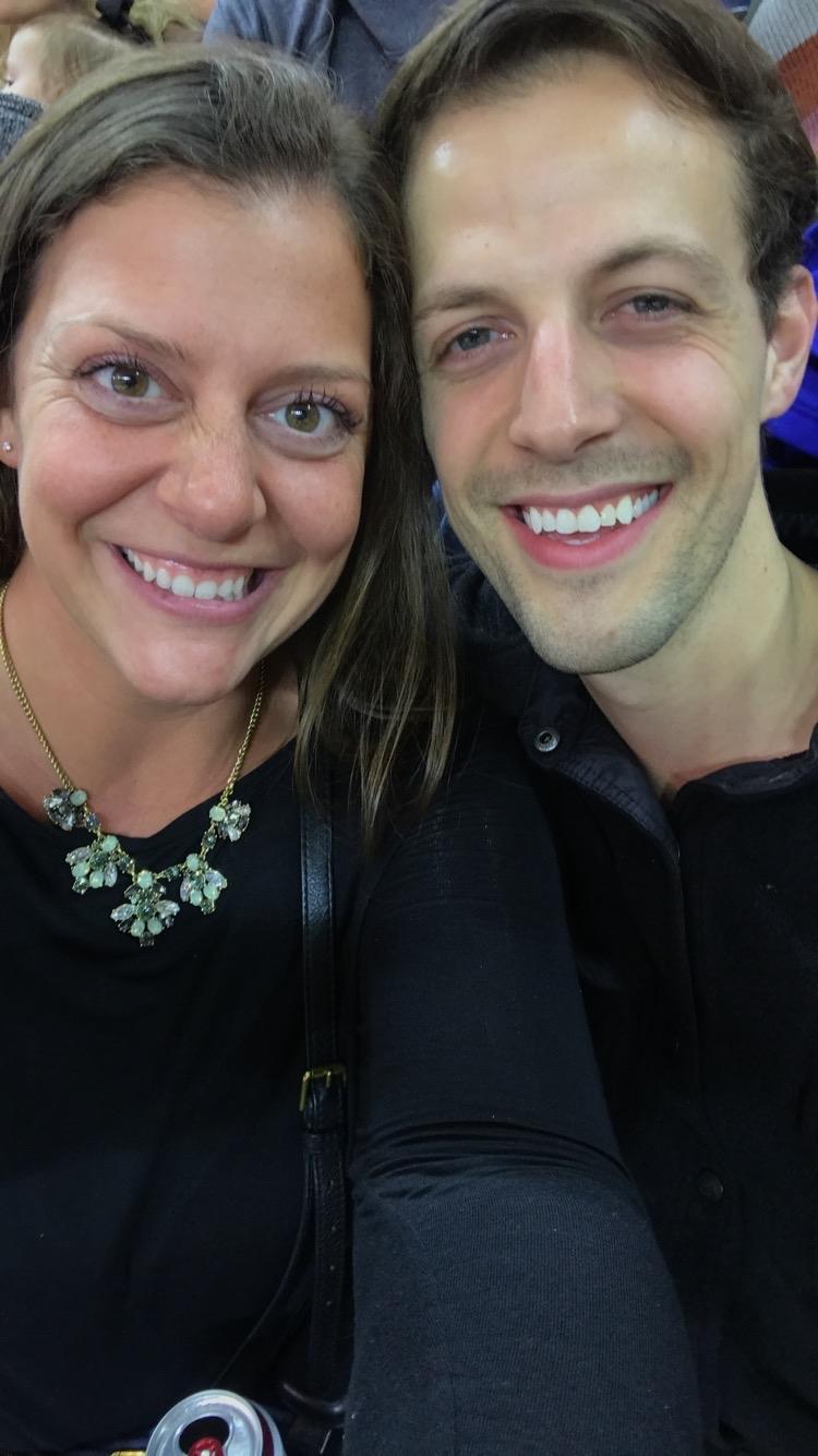 Our first photo together!
