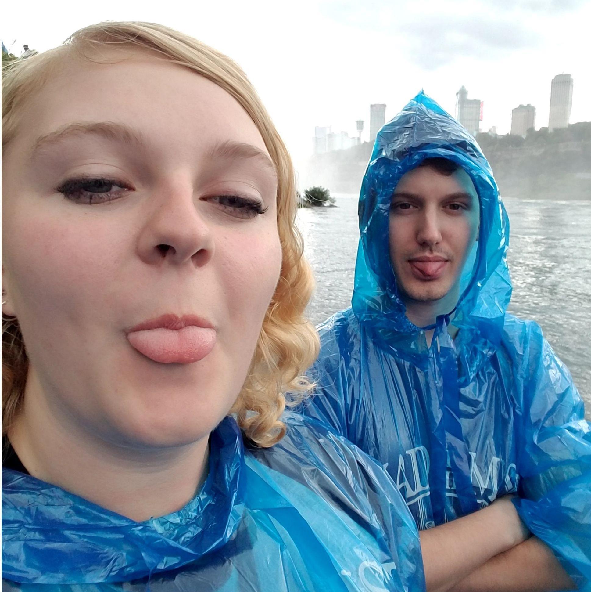 Sometimes, we were even able to take weekend trips, like to Niagara Falls