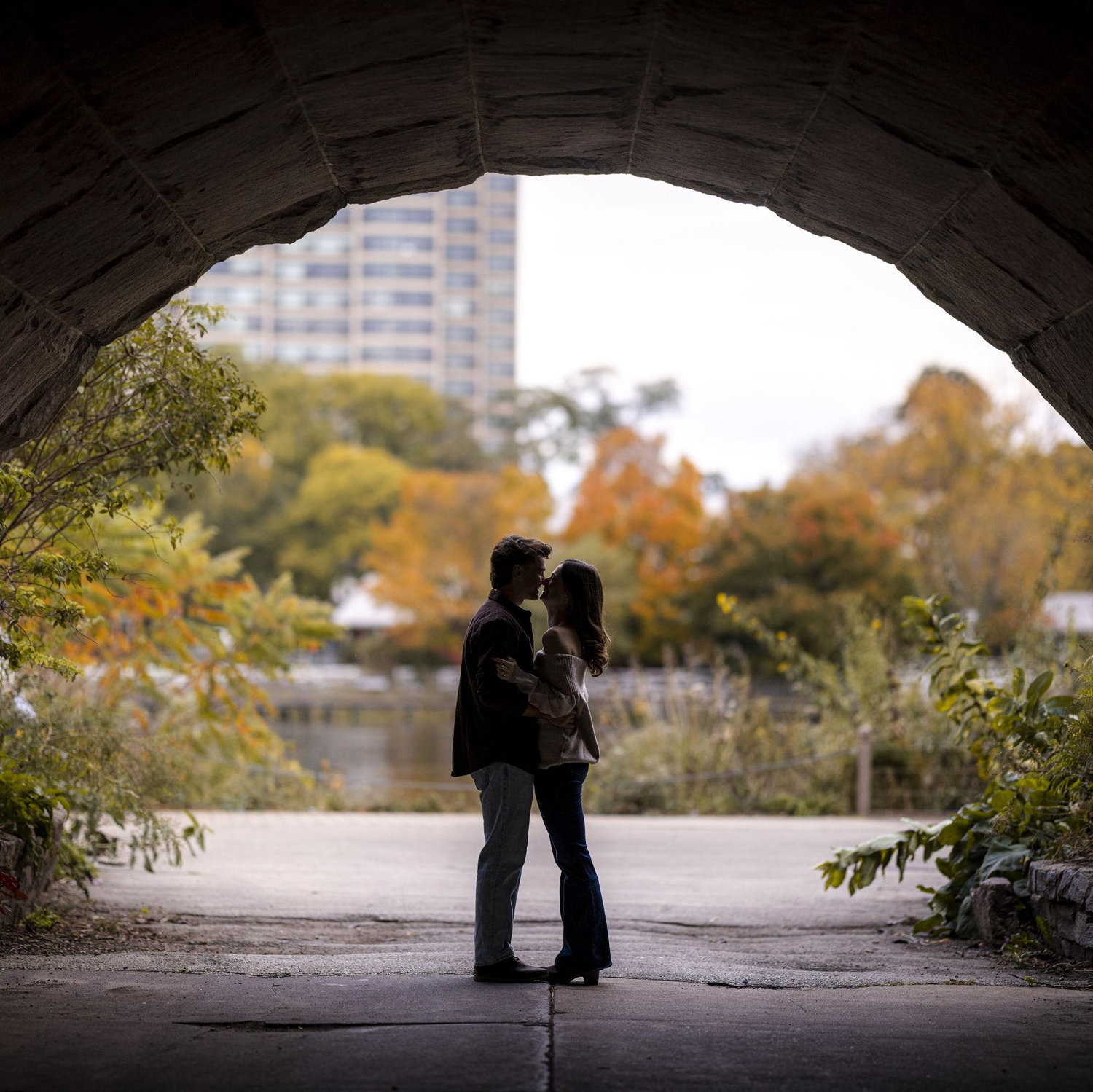 Engagement photos in Lincoln Park