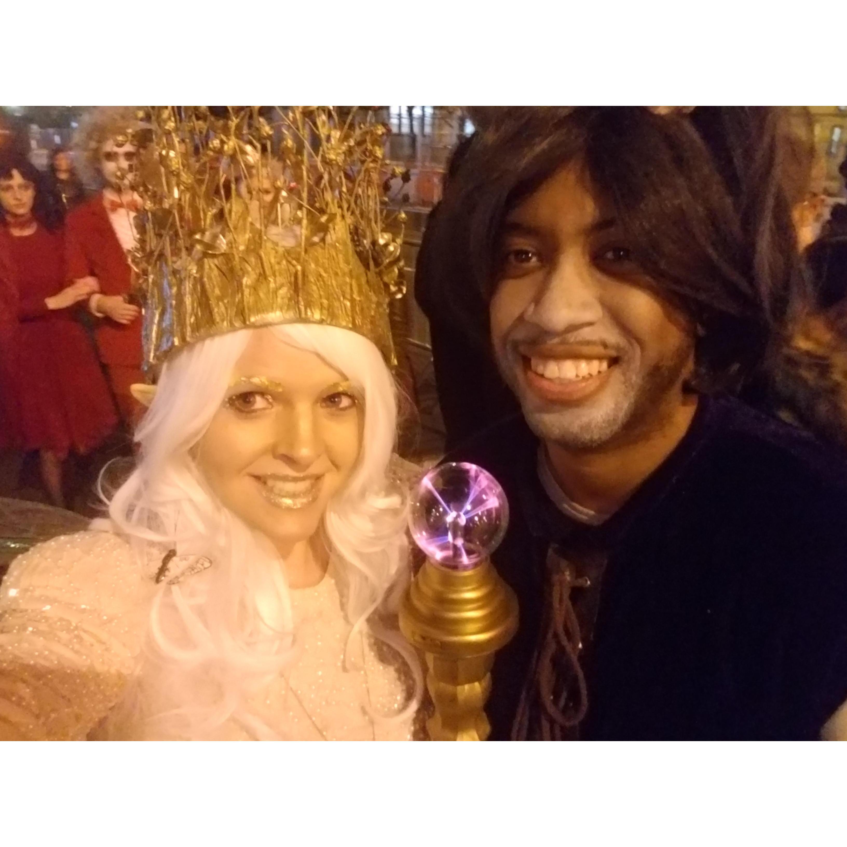 A Midsummernight's Dream themed costumes, Halloween 2017