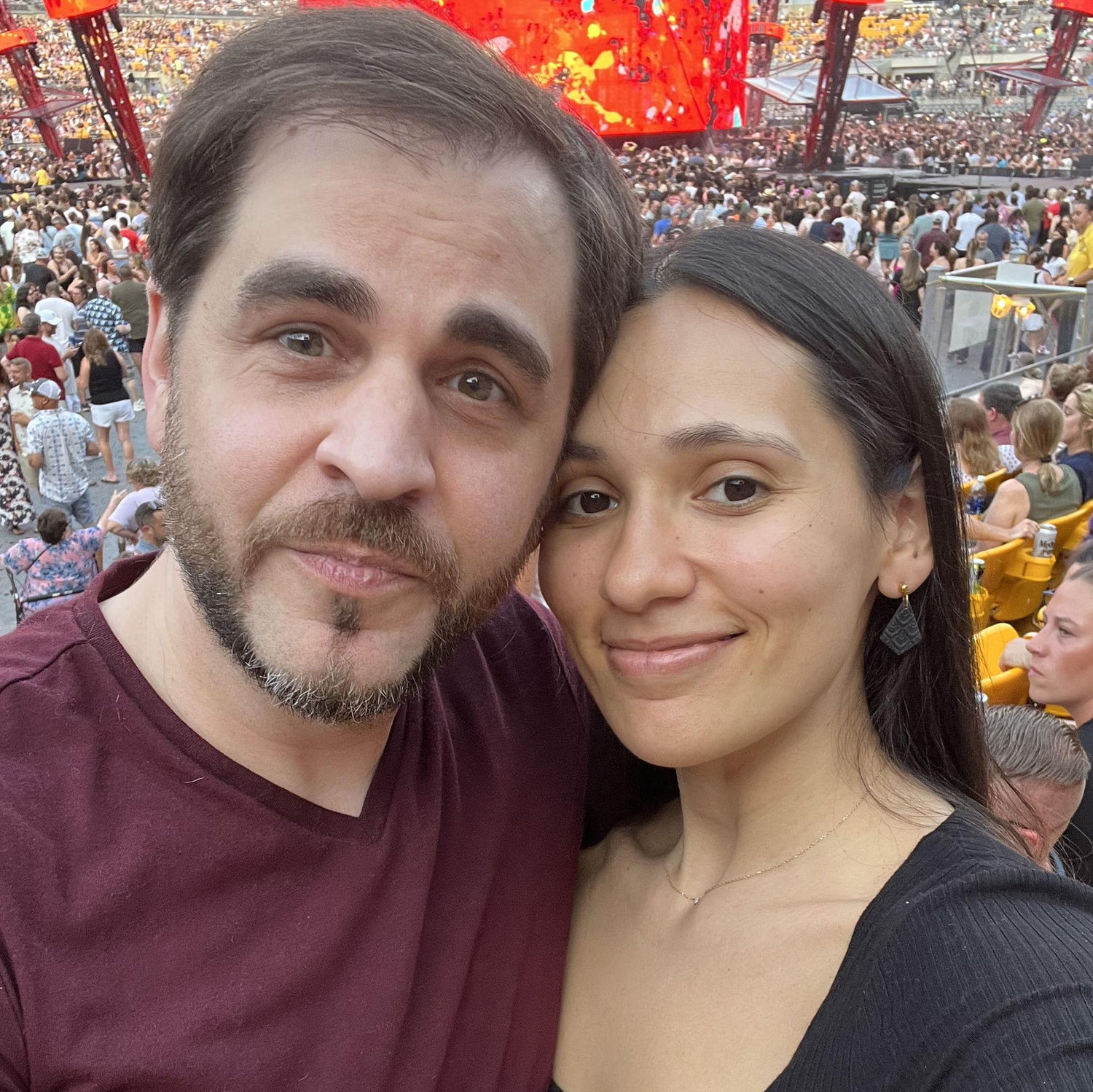our first date together! ed sheeran concert in pittsburgh - july 2023