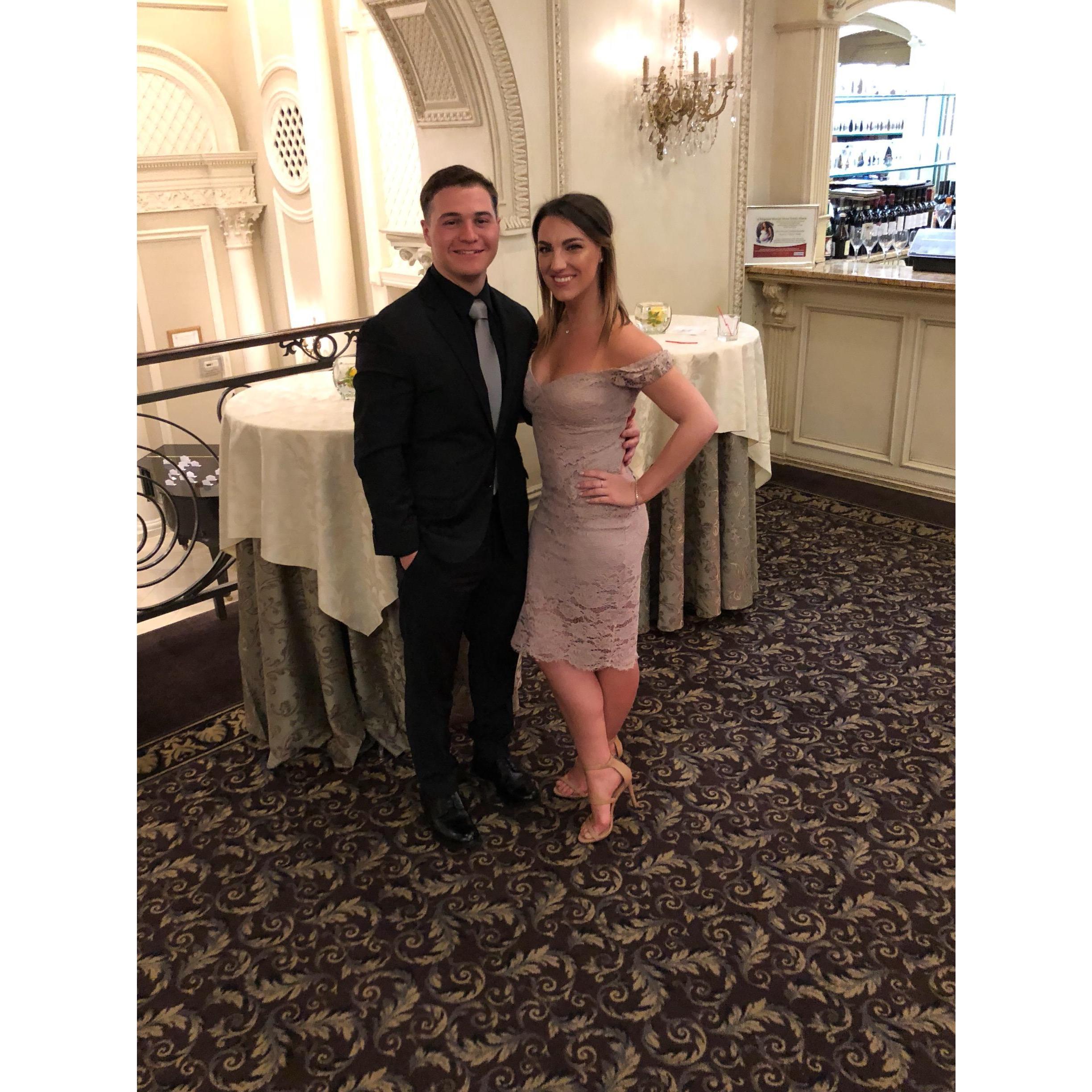 This was our first real event together, the PBA Ball!