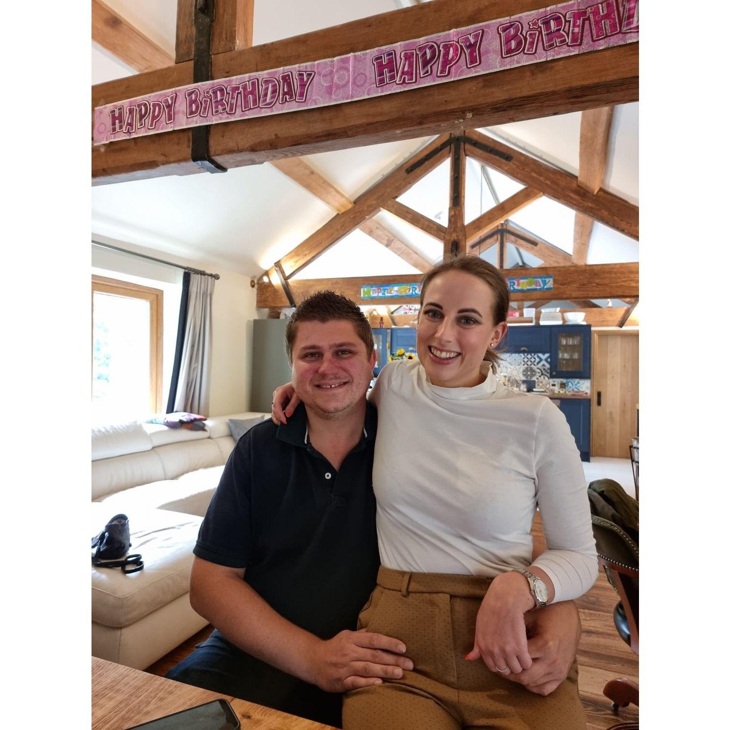 One of many birthday celebrations