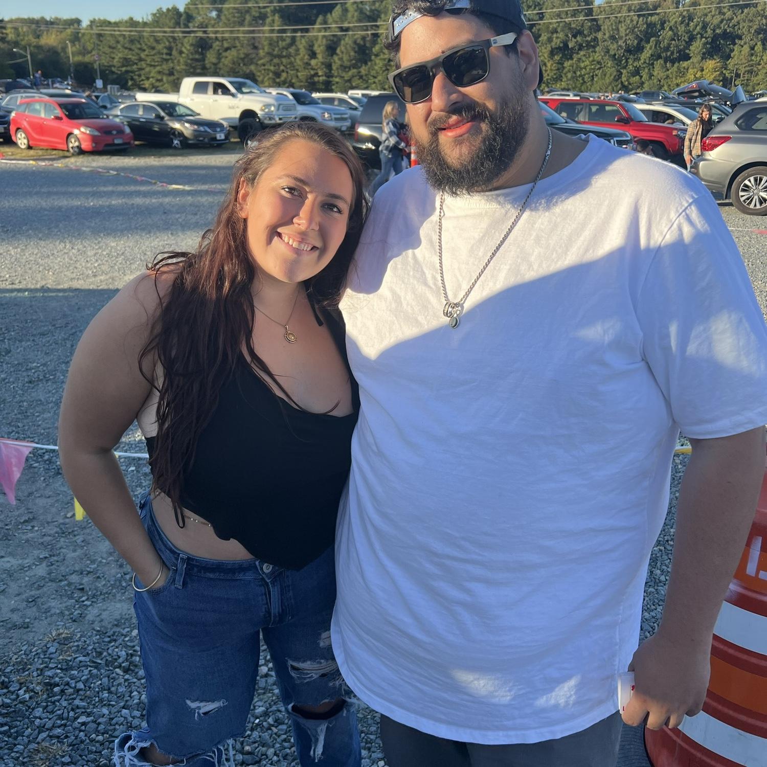 Tailgating for the Luke Bryan concert!