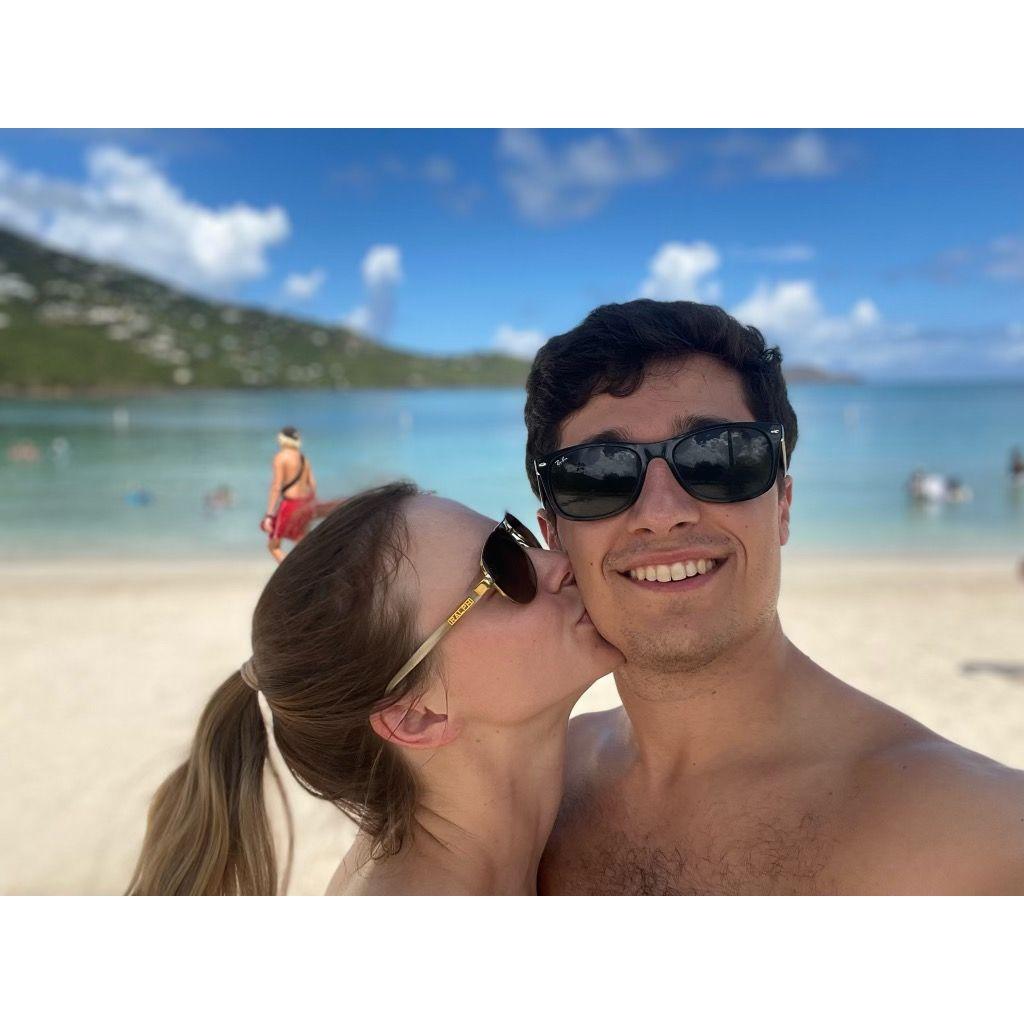 At Magen's Bay in St. Thomas USVI