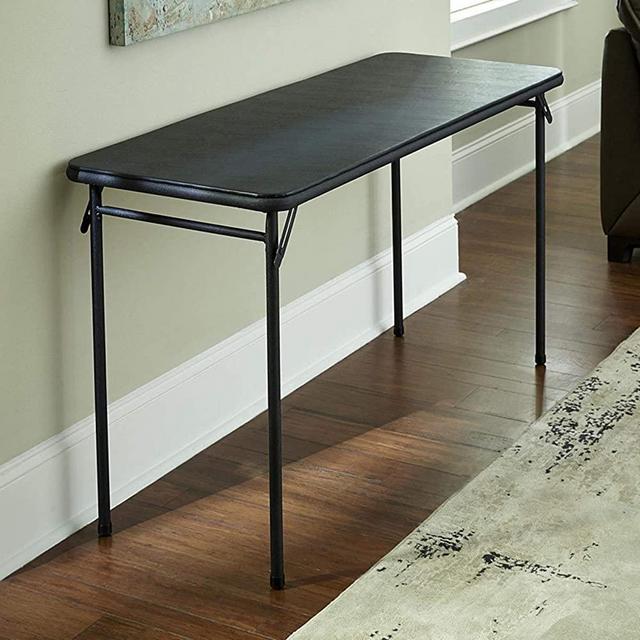 Cosco 20" x 48" Vinyl Top Folding Table