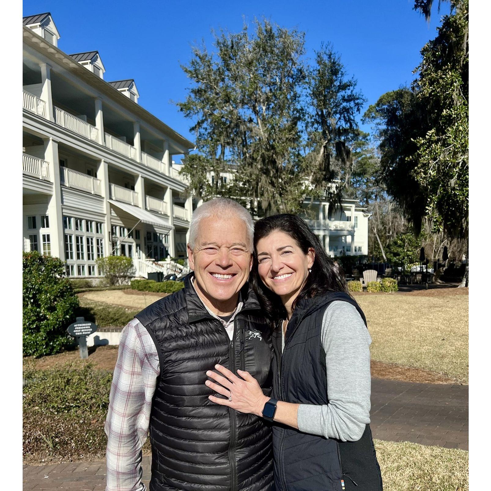 Engaged on Valentine's Day Weekend in South Carolina💖