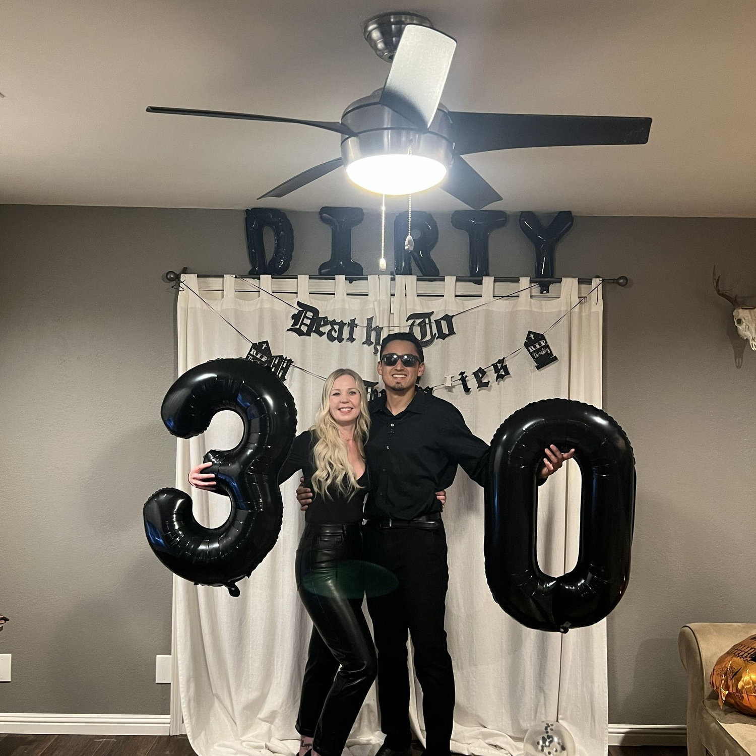 Sebastian saying good bye to his 20’s in style 🪦💀