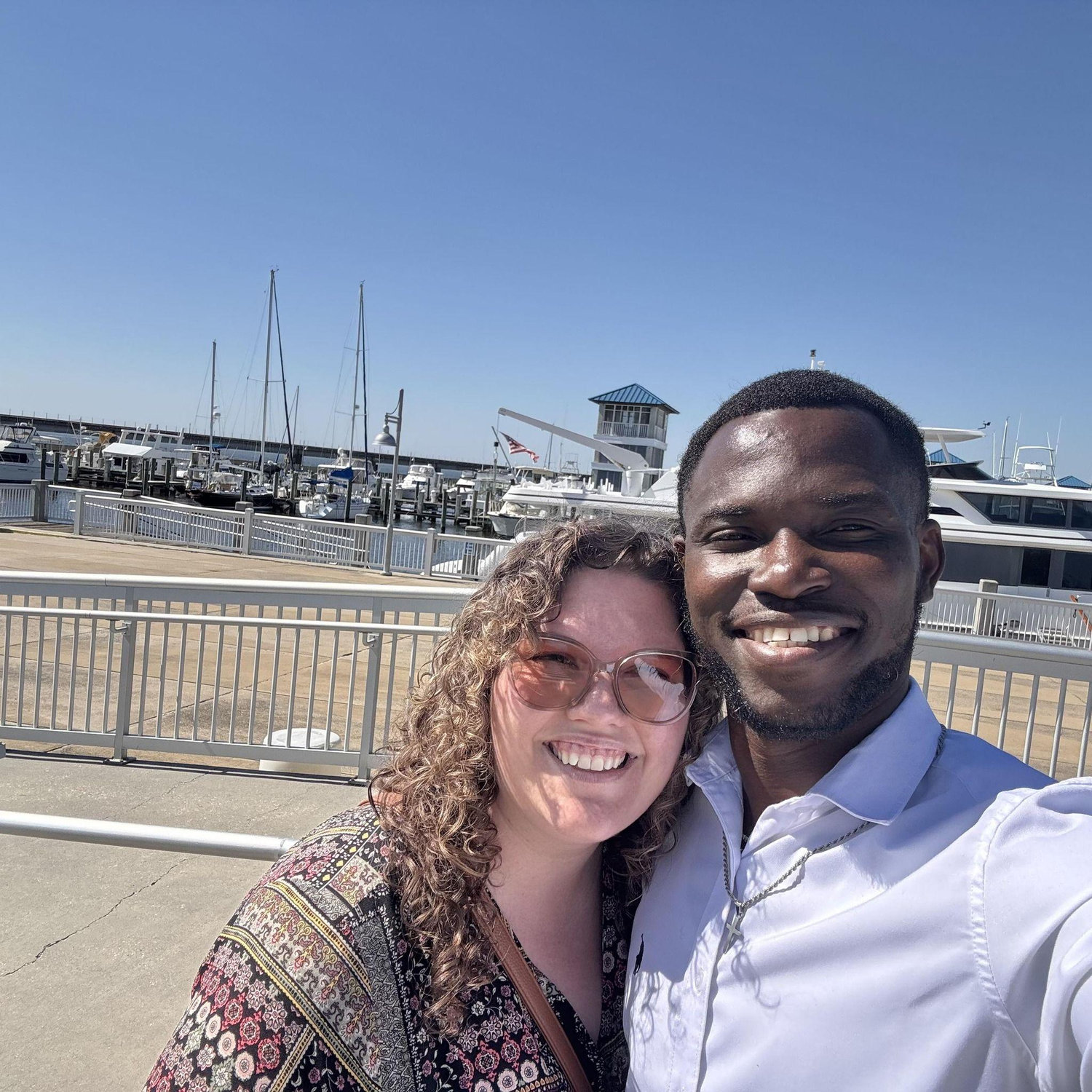 The first day we met in person
