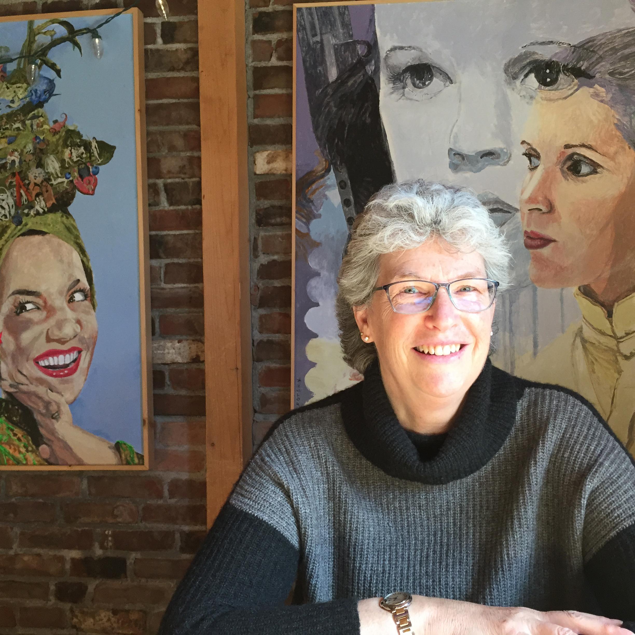 Wonderful women at Parker Pie, West Glover, Vermont, 2017. Best pizza in Vermont!