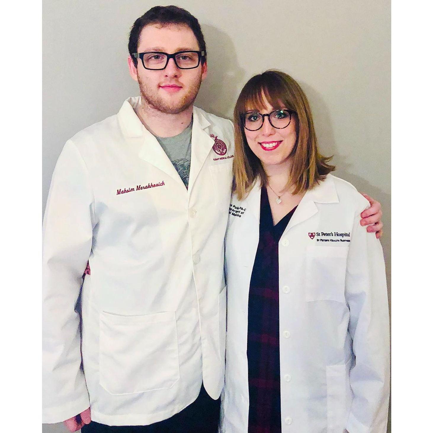 dueling white coats