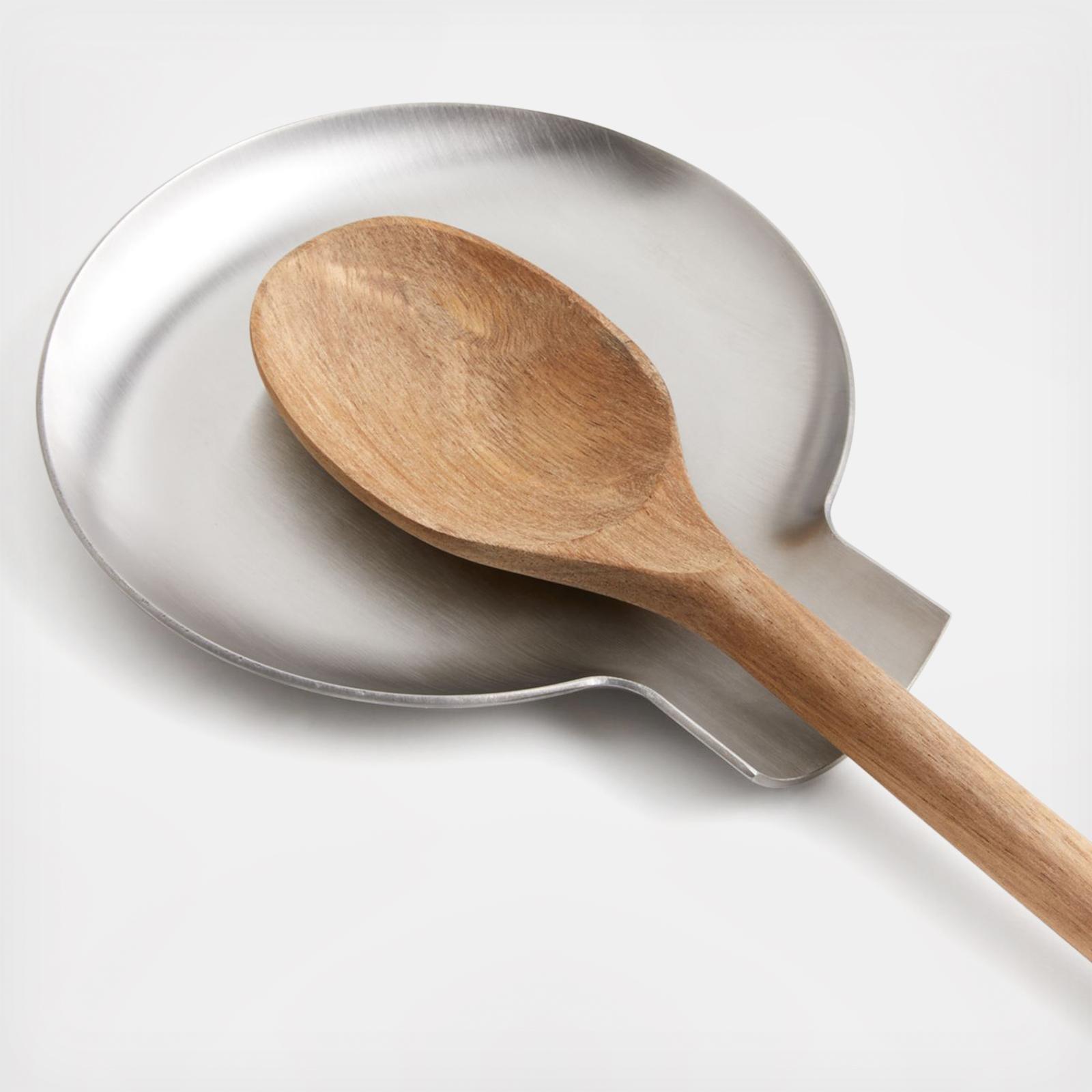 Crate and Barrel, Stainless Steel Spoon Rest - Zola