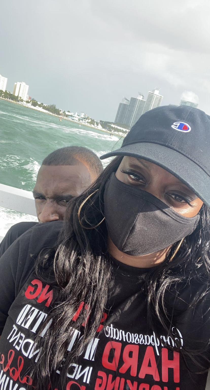 Her Bday Miami Boat Ride