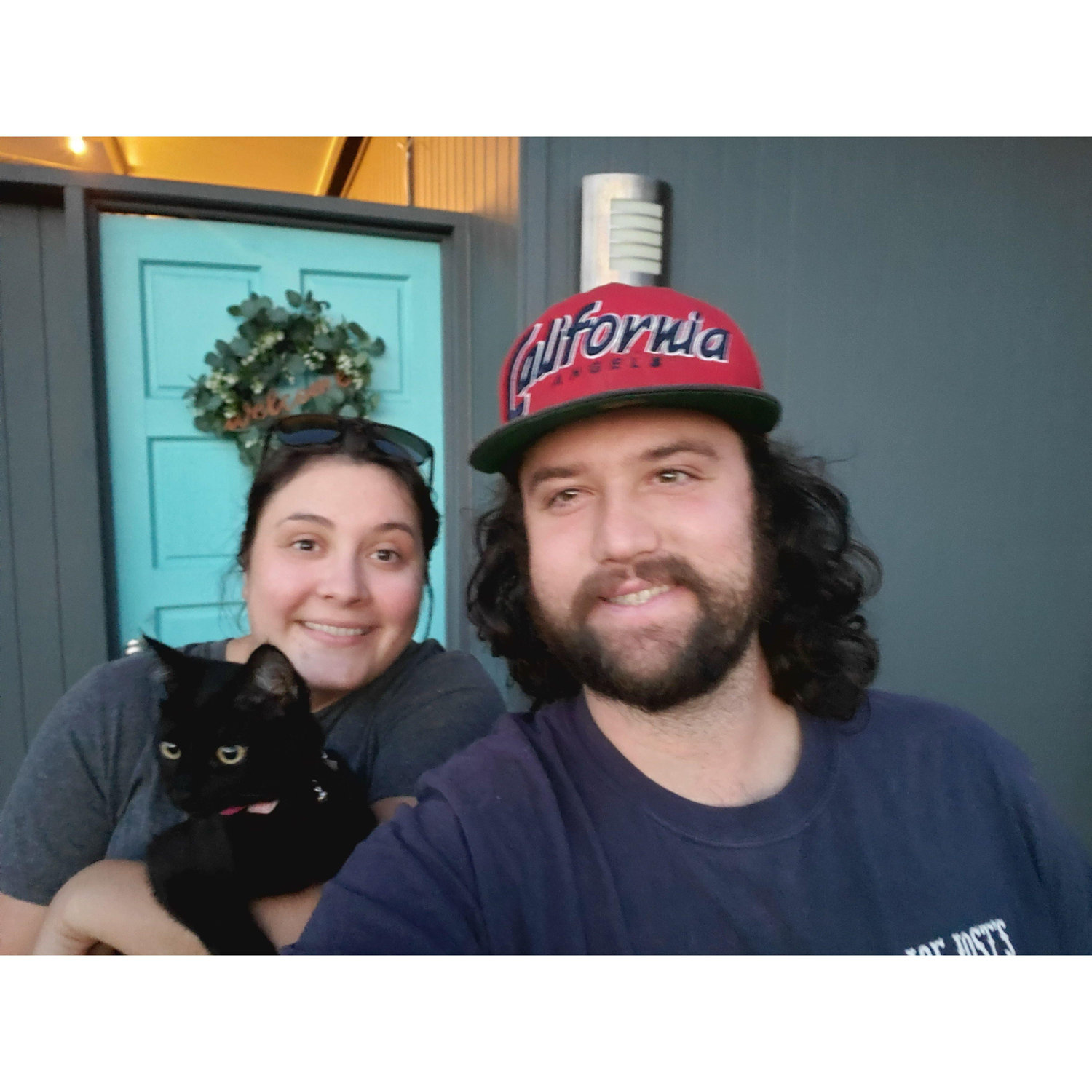 Star and Neela saying goodbye to our first home in CA and moving in with Michael in Long Beach
