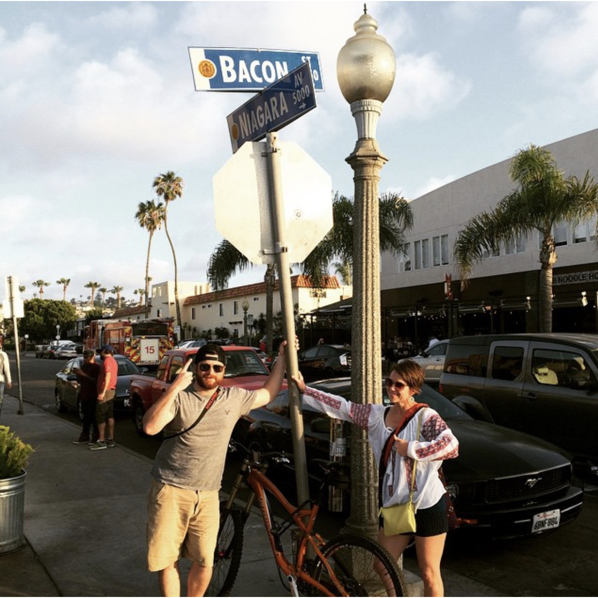 2015 - Street called Bacon... smells delicious