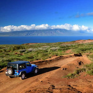 Lanai Jeep Rental - Honeymoon