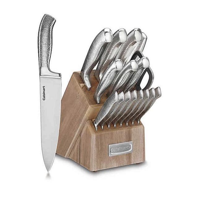 Cuisinart® Classic™ Stainless Steel 17-Piece Knife Block Set