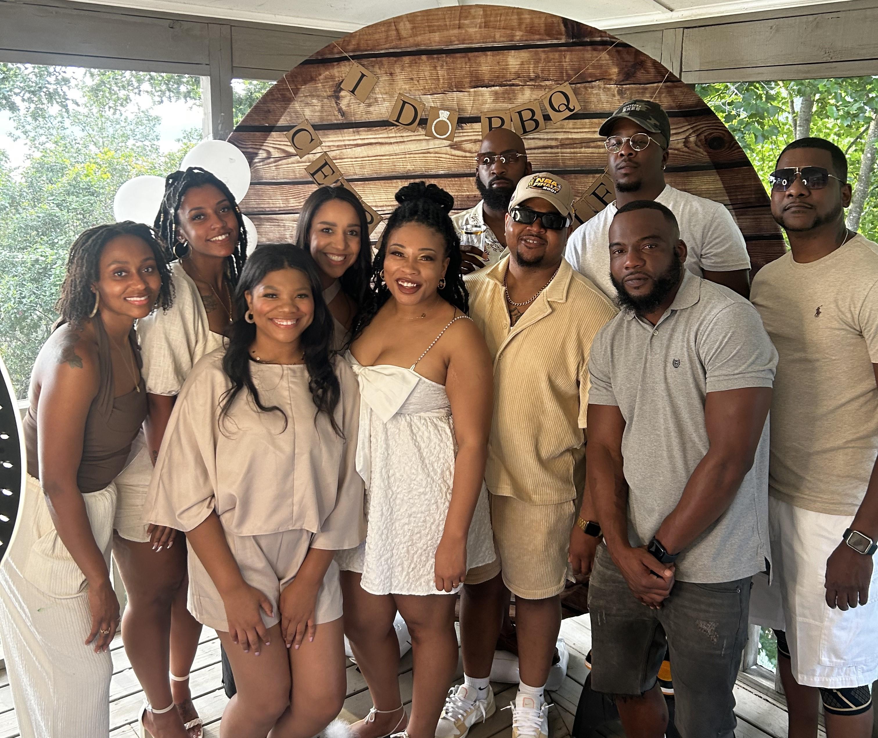 The Wedding Website of Cember Carmichael and Xavier Bridges