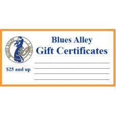 Blues Alley Gift Certificate