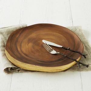 Wood Slice Charger