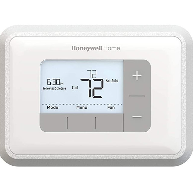 Honeywell Home Home RTH6360D1002 Programmable Thermostat, 5-2 Schedule, 1-Pack, White