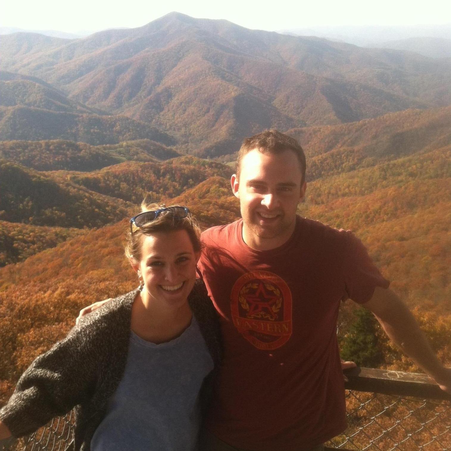 Our first trip to Asheville together