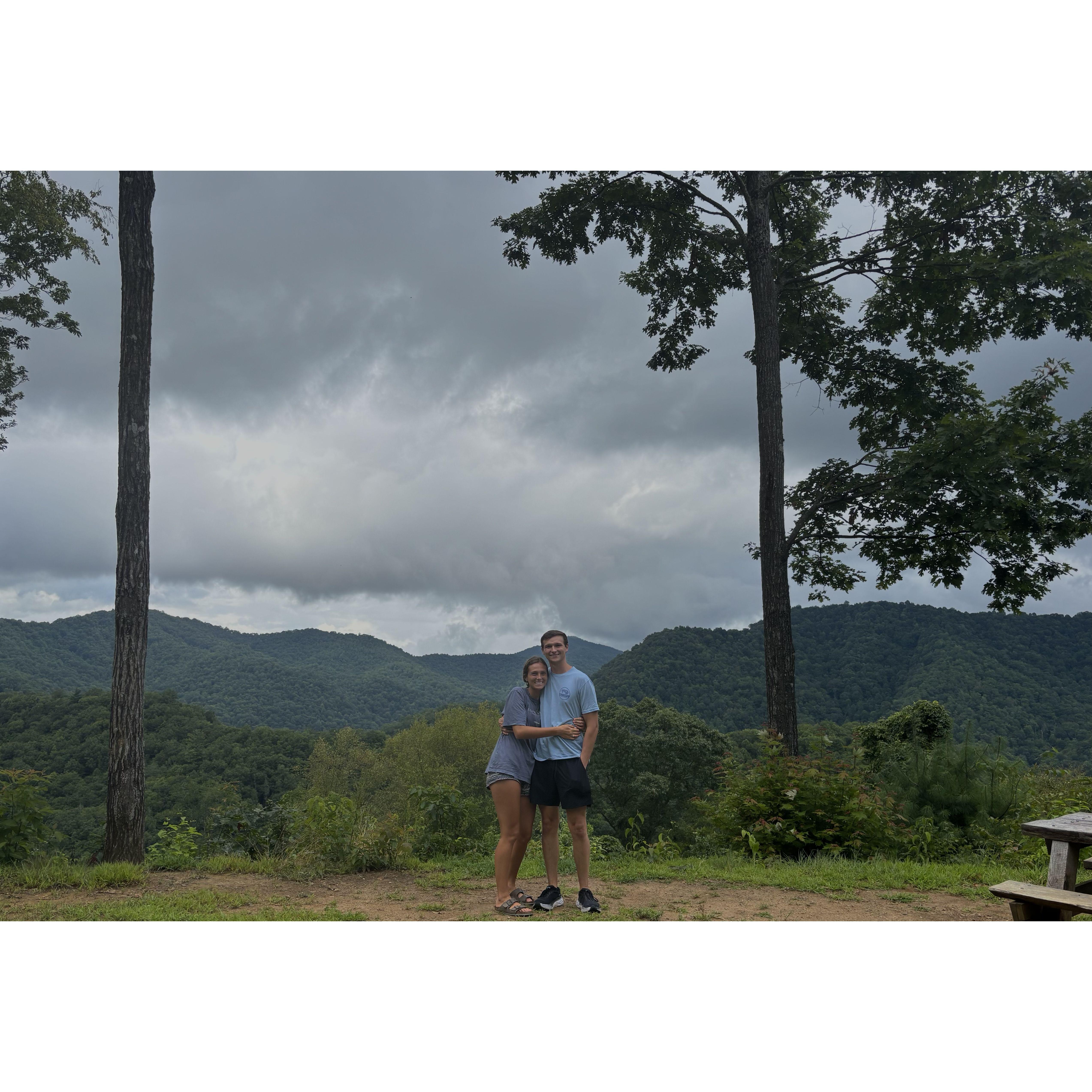 First time camping together