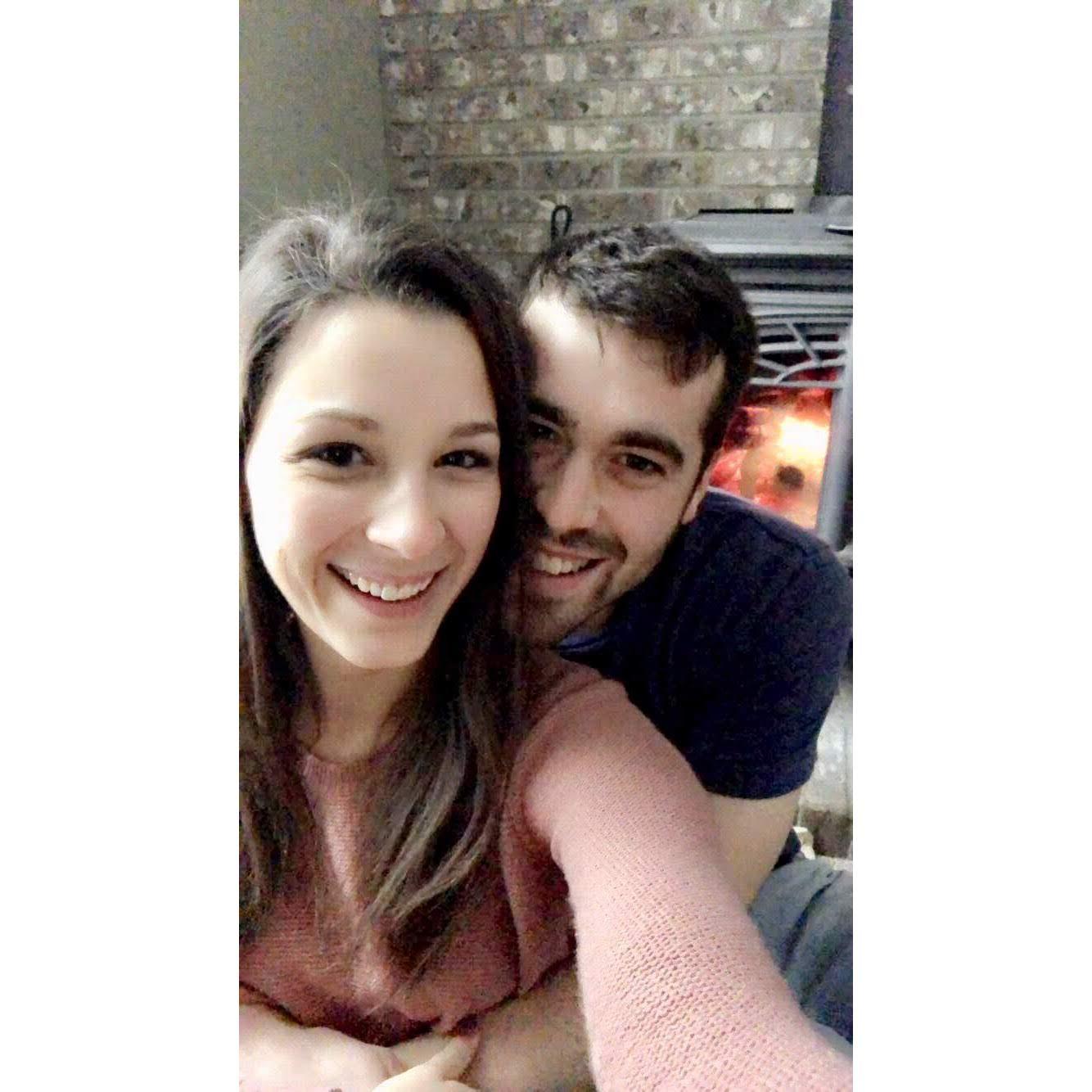 Our second anniversary. We celebrated at the Walpack Inn!