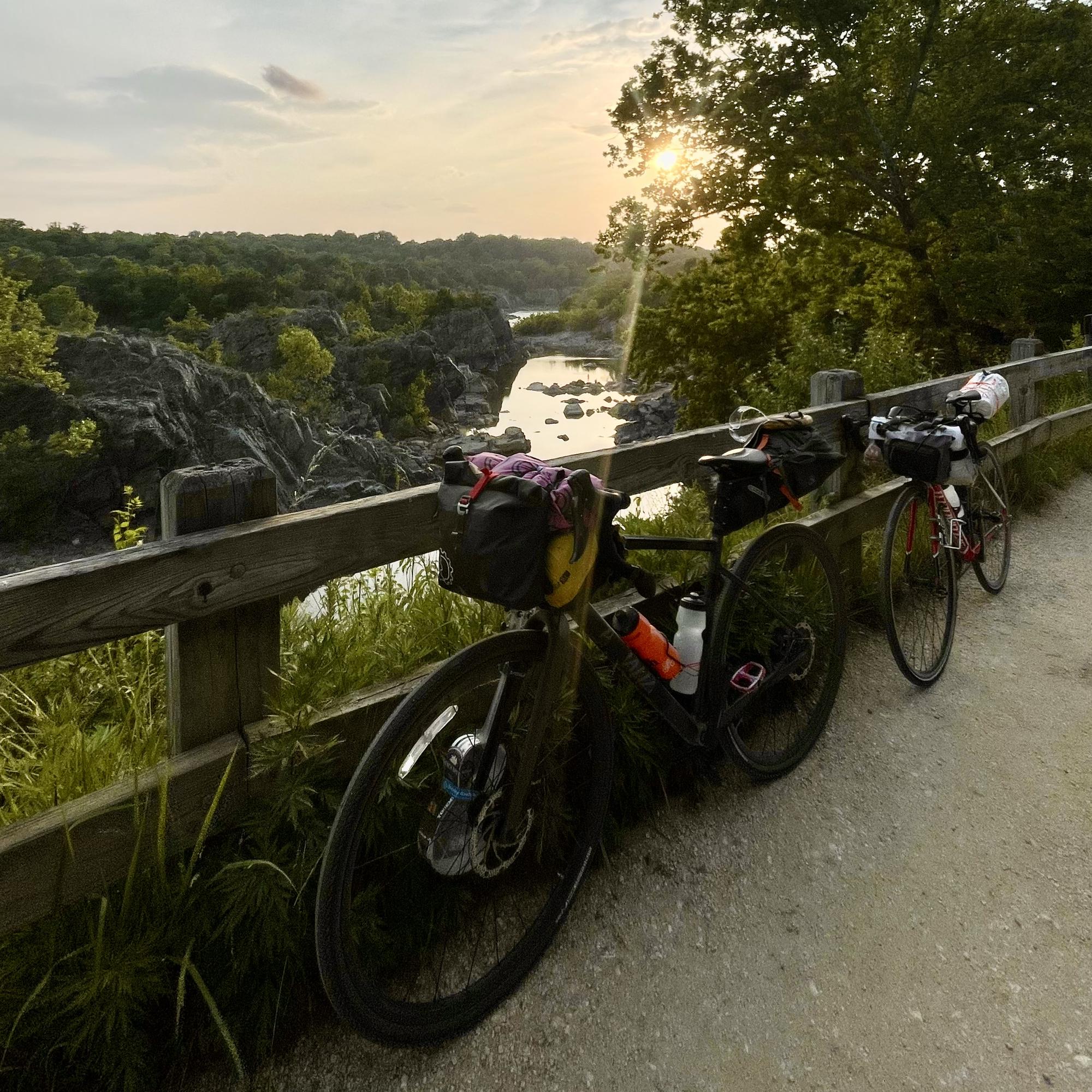 A short bike-packing adventure near DC (1/2)