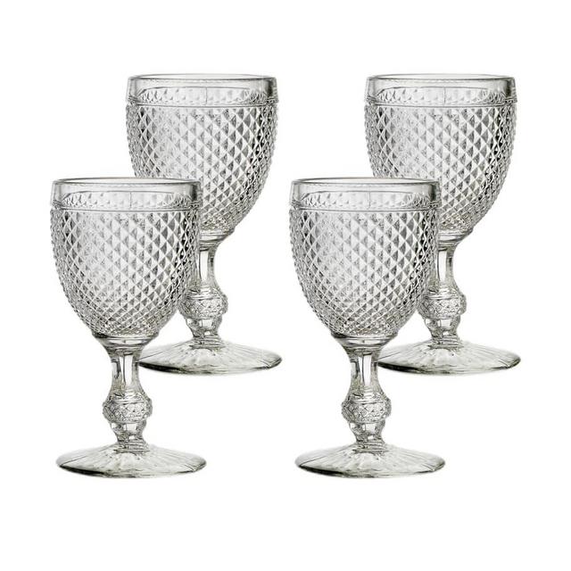 Vista AlegreBicos Water Goblets, Set of 4