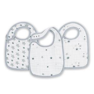 Aden + Anais - 3 pack classic snap bibs, twinkle