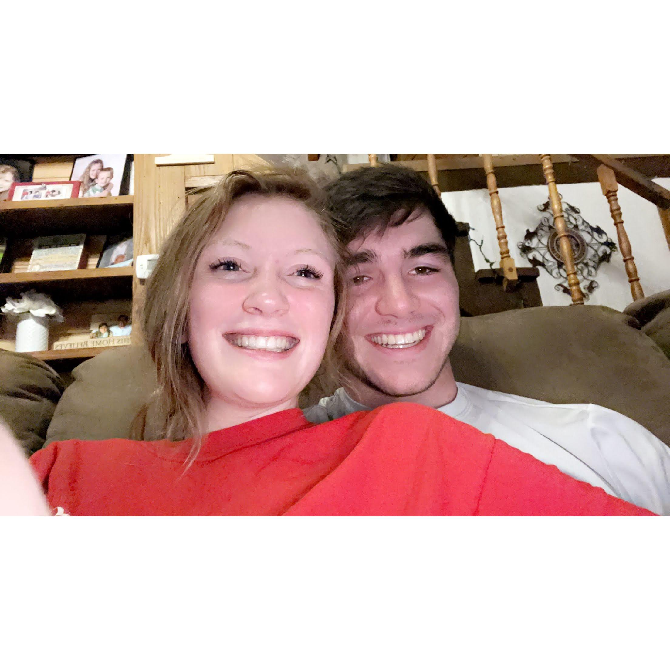 Brooke's favorite picture of us!