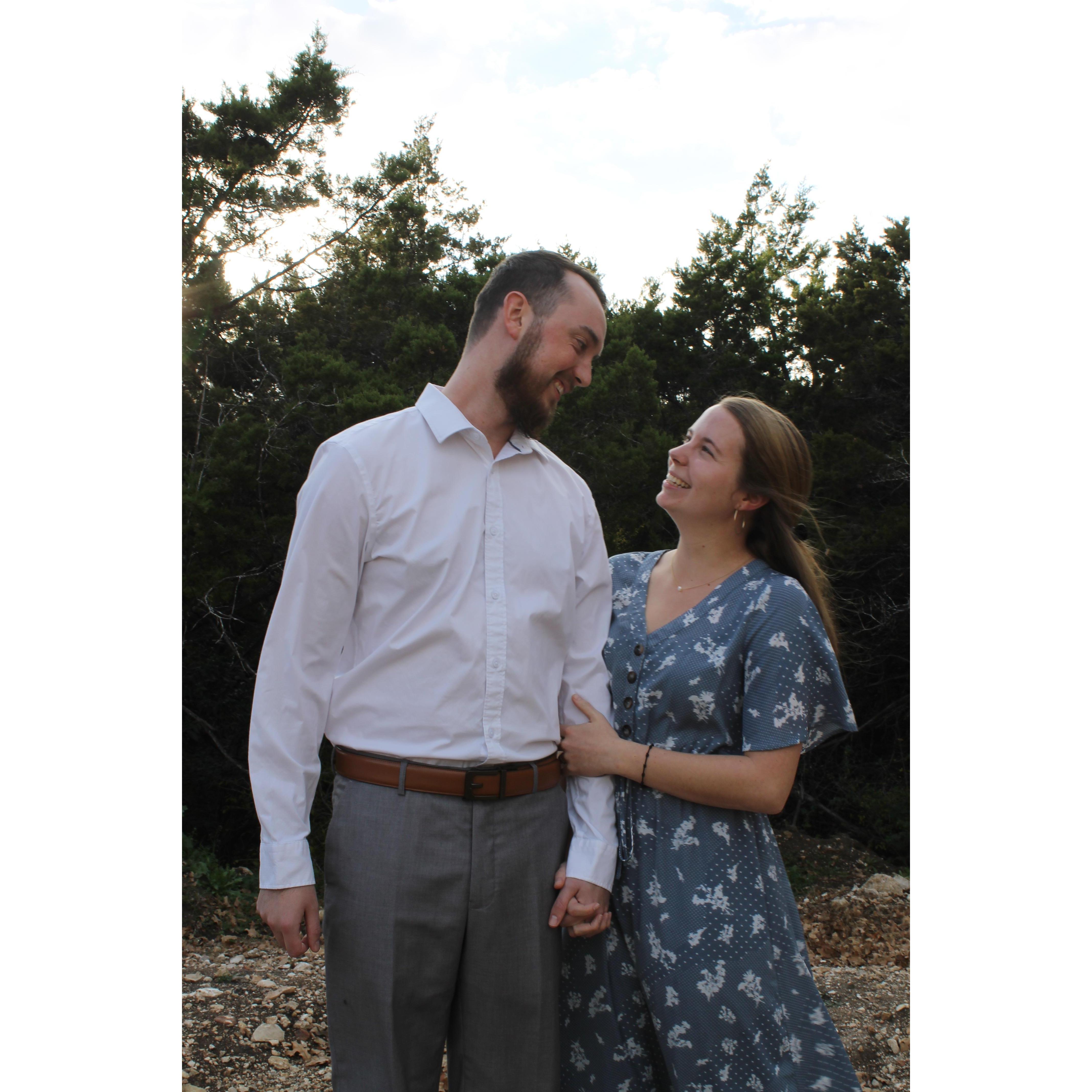 Engagement photo taken by Erin Morley- Evan's sister