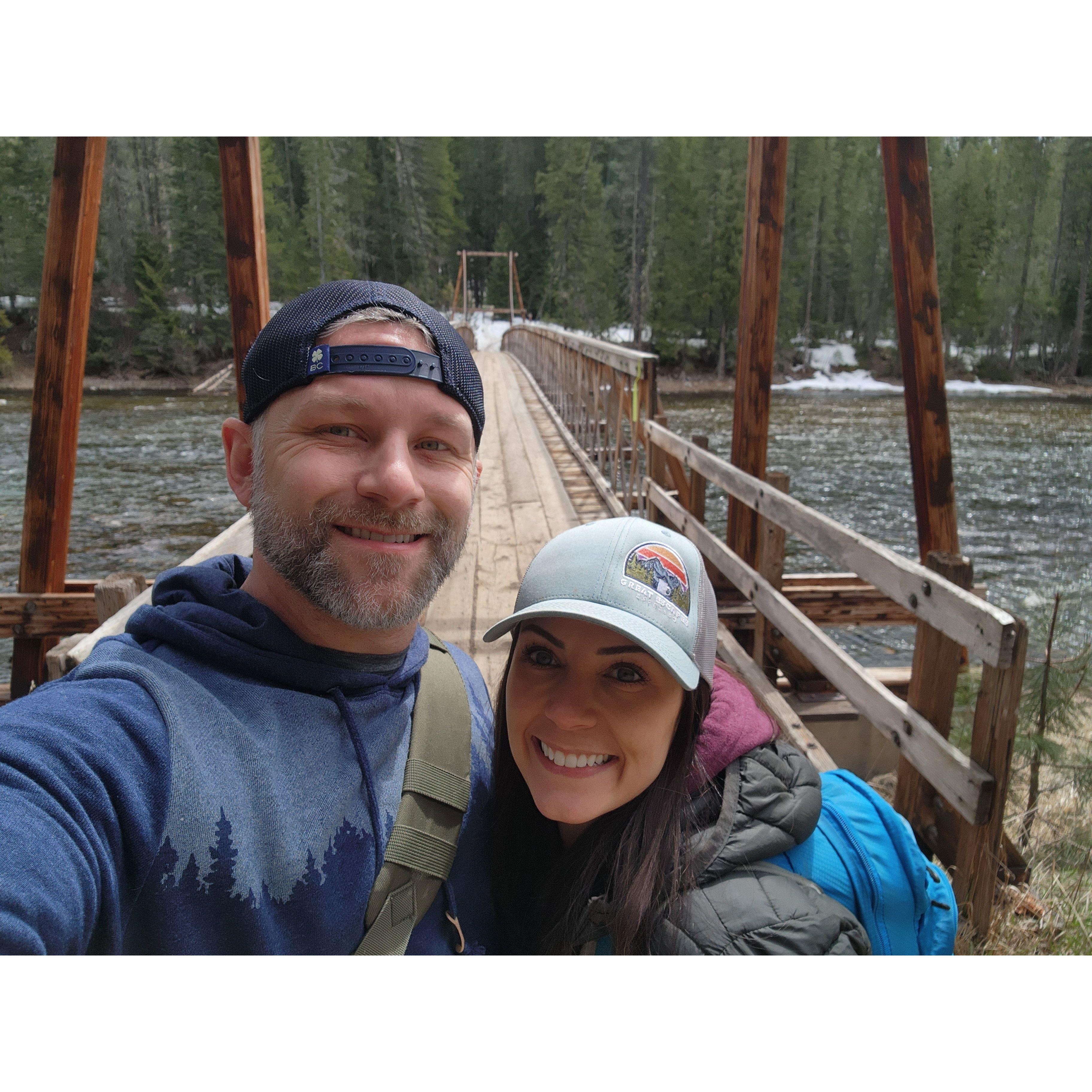 If we can, we head to the hot springs and do some soaking in the mountains