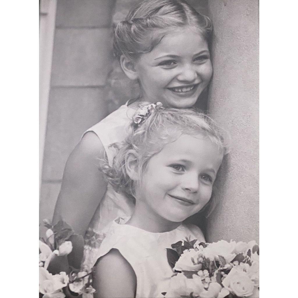 Kate and Meghan as Flower Girls