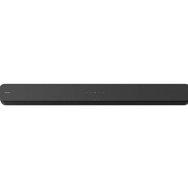Sony S100F 2.0ch Soundbar with Bass Reflex Speaker, Integrated Tweeter and Bluetooth, (HTS100F), easy setup, compact, home office use with clear sound black