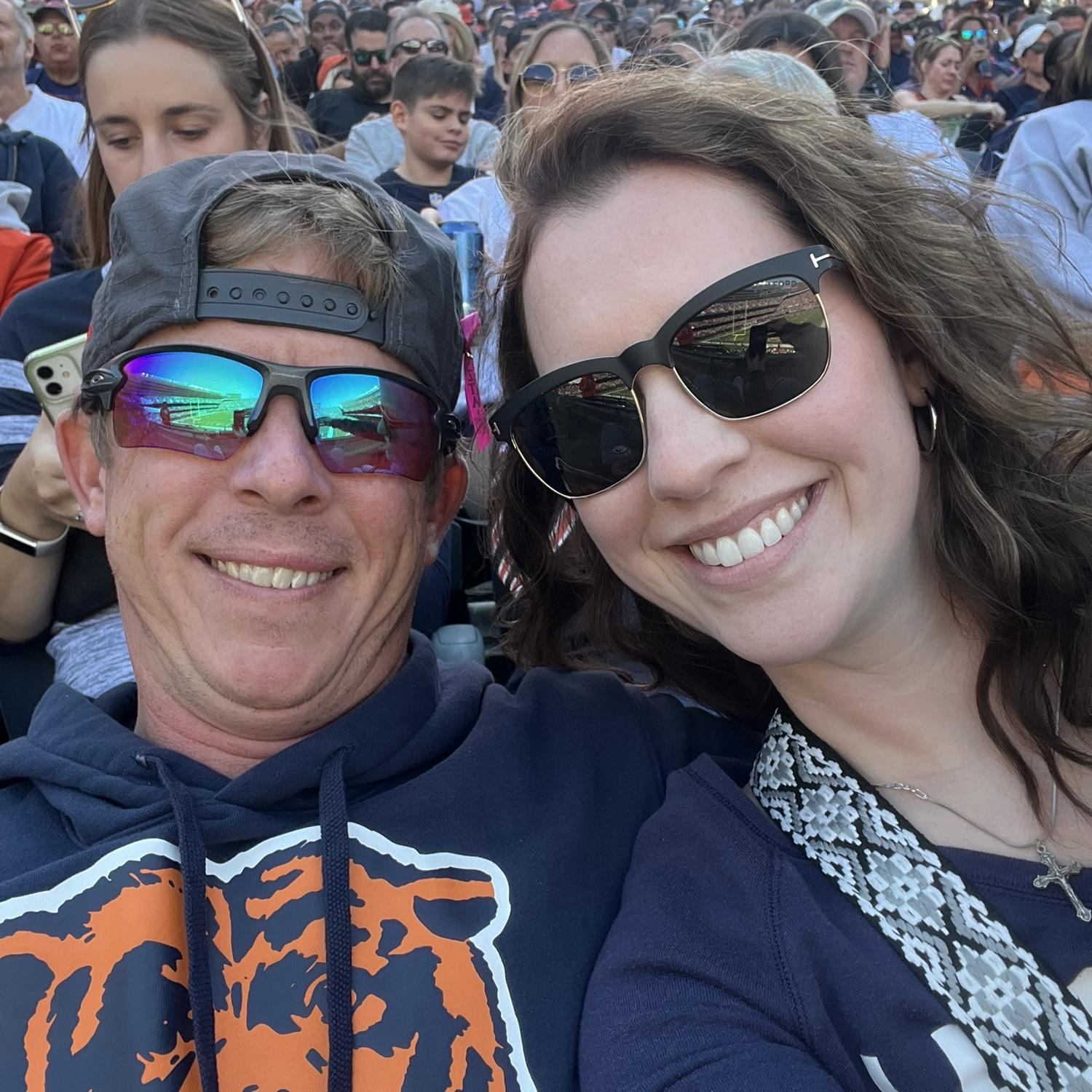First Bears game, October 2024.