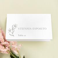 Creston | Dark Sage | Zola Wedding Place Cards