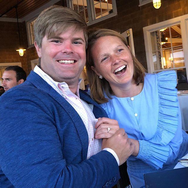 Engagement party at the Nantucket Yacht Club