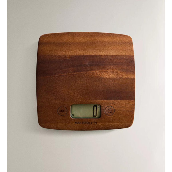 WOODEN KITCHEN SCALE | Zara Home United States of America