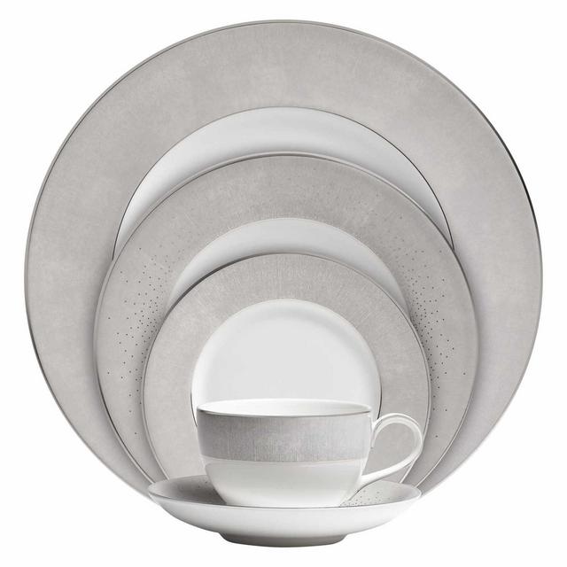 'Stardust' 5-Piece Bone China Dinnerware Place Setting