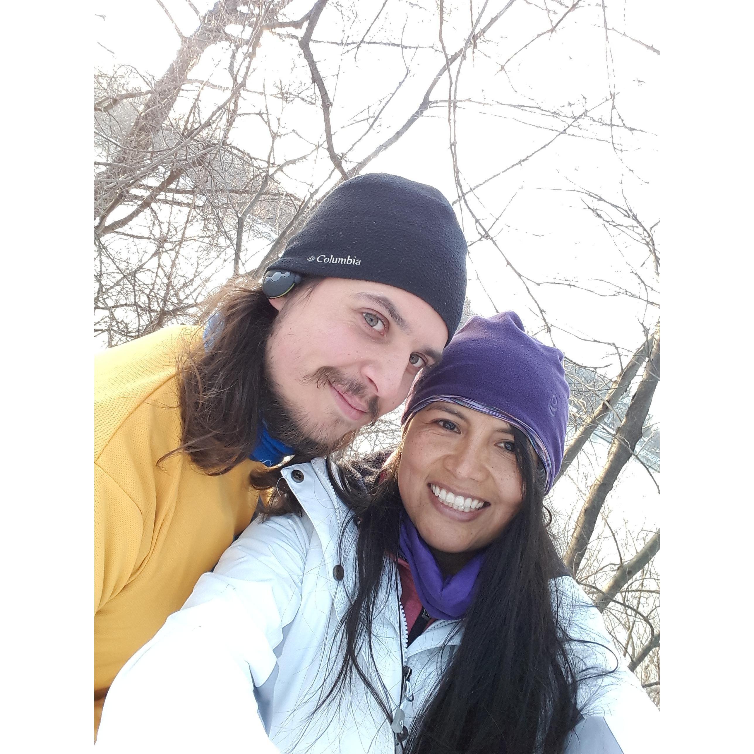 Below zero run in Rochester