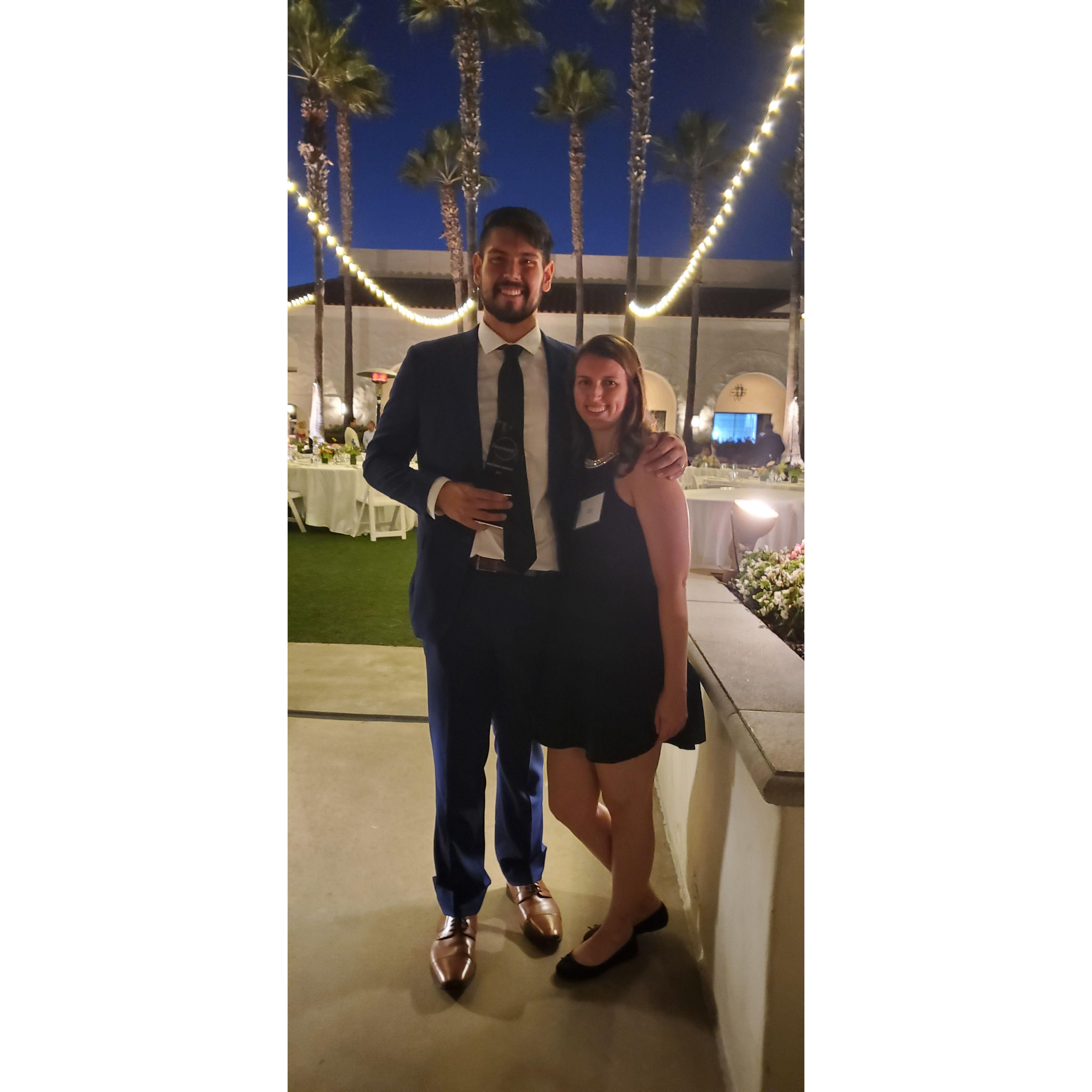 Matt received the Edison Award