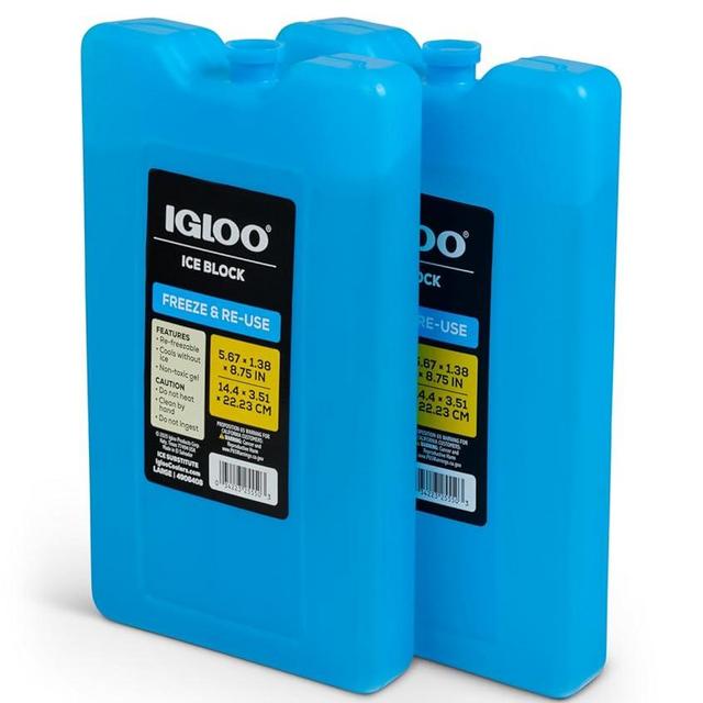Igloo Maxcold Ice Blocks, Long Lasting Cold Freezer Ice Packs