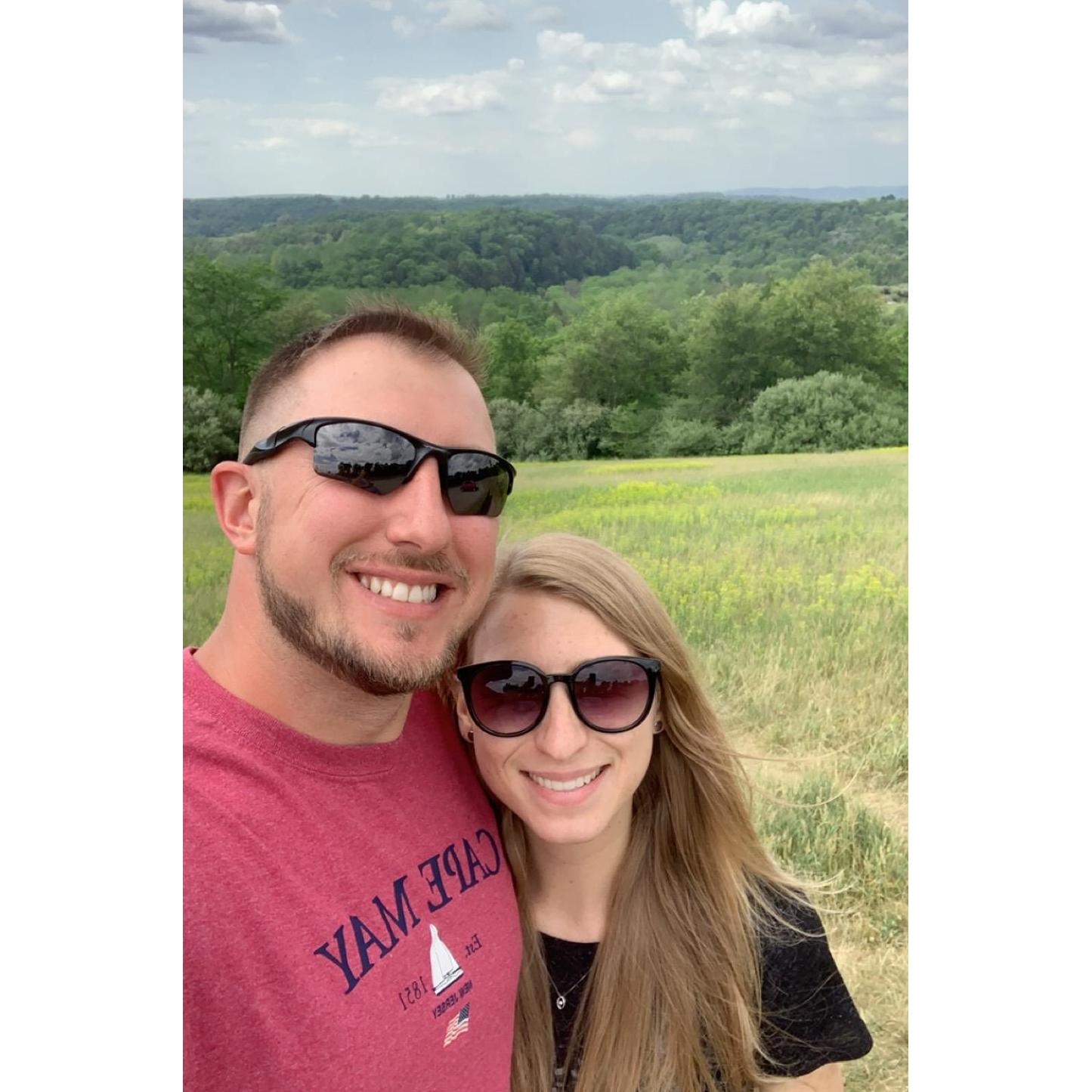 Hiking at Trexler Nature Preserve - May 2021